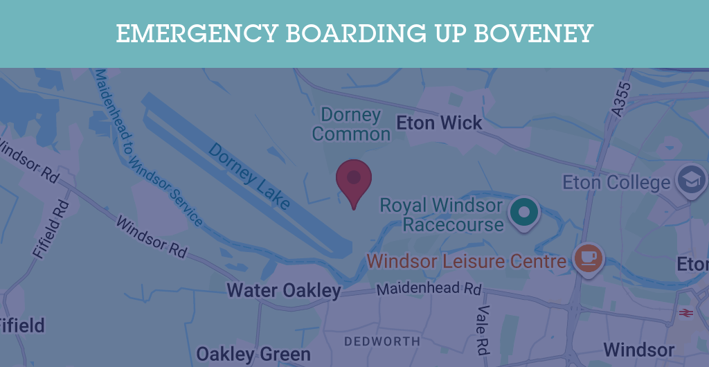 Emergency Boarding Up Services in Boveney - SL4