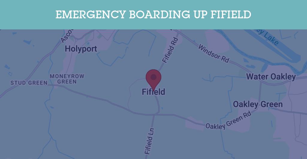 Emergency Boarding Up Services in Fifield - SL4