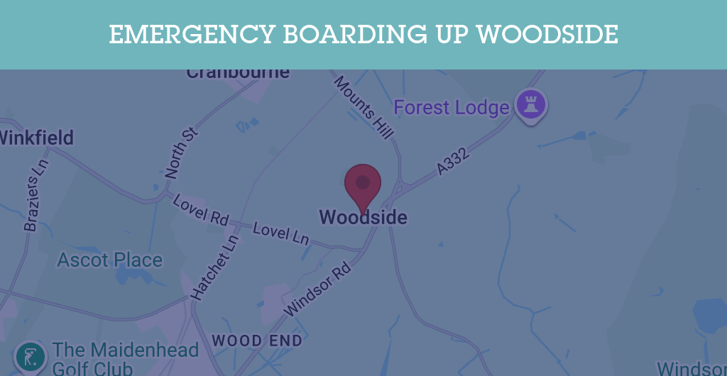 Emergency Boarding Up Services in Woodside - SL4
